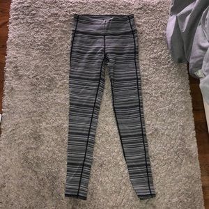 Athleta Striped leggings